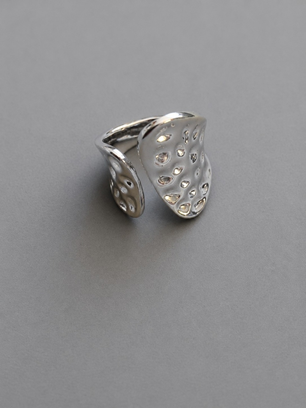Sterling Silver Charm Bracelet Ring Set Silver - Picture 3 of 7